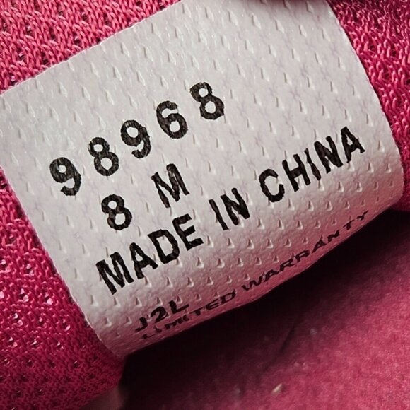 FootJoy Summer Series Pink Spikeless Golf Shoes - 98968 - Picture 10 of 12